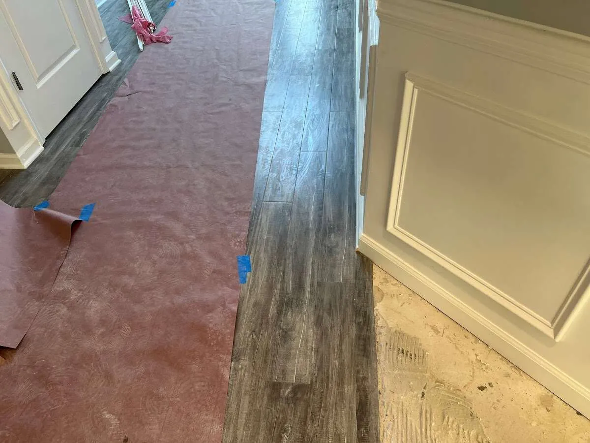 Completed marble shower restoration in Everett